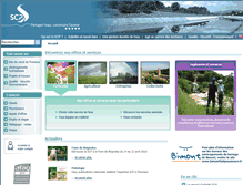 Tablet Screenshot of canal-de-provence.com